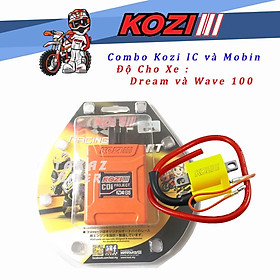 Mua Combo Kozi IC và Mobin Độ Xe Dream Wave 100cc Made in Malaysia