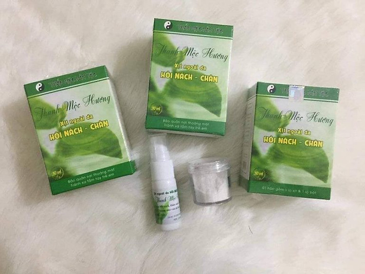 Xịt Hôi Nách Hôi Chân Thanh Mộc Hương