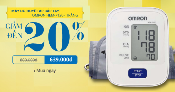 Máy đo huyết áp bắp tay Omron