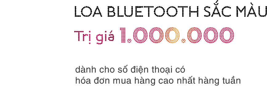 Loa Bluetooth sắc màu