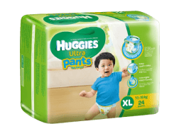 Tã Quần Huggies Ultra Pant Bé Trai XL (24 Miếng)-P