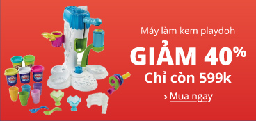 Máy làm kem Playdoh giảm 40%