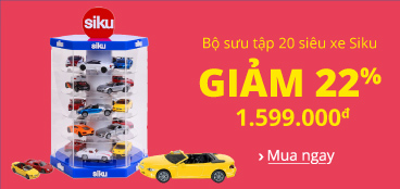 Bộ sưu tập 20 siêu xe Siku giảm 22%