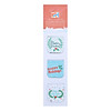 Bộ 3 bookmark nam châm kính vạn hoa - happy holiday - ảnh sản phẩm 2