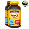 Thực phẩm bổ sung dầu cá nature made fish oil 1200mg, 360mg omega-3 - ảnh sản phẩm 2