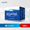 Thùng 12 chai nước khoáng thiên nhiên aquafina 1.5l - ảnh sản phẩm 3