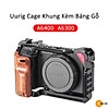 Nơi bán Uurig Cage Khung máy ảnh Sony A6300 A6400 kèm báng gỗ 2021