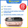 Nơi bán Bếp Nướng Kèm Lẩu Mini 2In1 Thương Hiệu BEAR DKL-C12D1