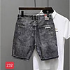 Quần Sọt Nam ️️ Quần Short Jean Nam Đen Phối Rách Chất Bò Cao Cấp Chuẩn Hàng Shop Tô Tồ Shop - QSJNM232