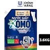 Nước giặt OMO Matic chuyên dụng Cửa Trước Bền Màu với tinh chất Lựu Tre 3.6kg