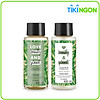 Combo 400ml x2 dầu gội và dầu xả love beauty and planet detox sạch sâu với - ảnh sản phẩm 1