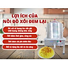 Nơi bán Nồi Đồ, Nấu Xôi Bằng Điện 10 Kg/Mẻ Xôi Thơm Ngon Dẻo