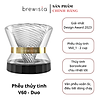 Phễu lọc cà phê v60 thủy tinh brewista tornado duo dripper - ảnh sản phẩm 1