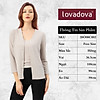 Lovadova - 20o08c002 set áo khoác & áo 2 dây - ảnh sản phẩm 1