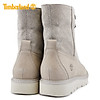 Giày boot nữ cổ cao timberland kenniston roll top light taupe nubuck - ảnh sản phẩm 4