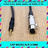 Nơi bán CÁP MICRO XLR-3.5MM DÂY MIC THU ÂM dành cho BM800, BM900, AMI BM900, ISK AT100, AT350…