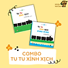 Nơi bán Tu Tu Xình Xịch - Combo 2 cuốn Ehon Nhật Bản kích thích phát triển giác quan cho trẻ từ 0-3 tuổi - Mọt sách Mogu. Bao gồm: Tu tu xình xịch rì rào rì rào, Tu tu xình xịch. - Mọt sách Mo