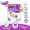 Combo tã bỉm dán dry-pro m74 6kg-10kg+ tặng 1 túi nước rửa bình sữa pur - ảnh sản phẩm 2