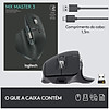 Chuột bluetooth không dây logitech mx master 3 2.4g - hàng chính hãng - ảnh sản phẩm 3