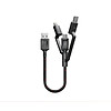 Nơi bán USB to Lightning+Micro USB+USB-C Cable 18CM