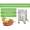 Nơi bán Nồi nấu sữa đậu nành công nghiệp 60L - Nấu sữa thơm, không bị đóng cặn