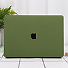 Nơi bán (Update M1) Case Ốp dành cho Macbook đủ size loại hở táo, Tặng kèm bộ khăn lau+ Dây quấn chống gãy sạc - Air 13.3 (2012-2017) - Xanh Rêu - Thanhphuki