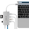 Hub 8 cổng usb c hub annbos a030eh8 silver - hàng nhập khẩu - ảnh sản phẩm 4