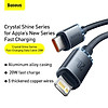 Nơi bán Cáp sạc nhanh, truyền dữ liệu tốc độ cao siêu bền Type C to IP Baseus Crystal Shine Series Fast Charging Data Cable 20W