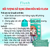 Combo bình rửa mũi cho trẻ flush chính hãng gồm 1 bình và 60 gói muối tinh - ảnh sản phẩm 5