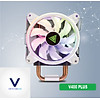 Nơi bán Quạt tản nhiệt VSP Fan LED ARGB V400 Plus (Tản 4U, kích thước 12cm, màu Trắng)