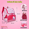 Cặp balo chống gù học sinh hello kitty siêu nhẹ dành cho bé gái c11071wm - ảnh sản phẩm 4