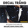 Tem xe adidas originals dán cho mọi dòng xe cb06adidasor decal trang trí - ảnh sản phẩm 1