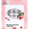 Nơi bán Nồi hấp 2 tầng inox phù hợp với mọi loại bếp