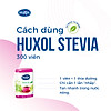 Combo đường ăn kiêng sweetener huxol -1xcỏ ngọt stevia 300v - ảnh sản phẩm 9