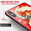 Nơi bán Ốp Lưng Dành Cho OPPO mặt kính In Hình mèo thần tài may mắn hút tài lộc