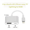 Nơi bán Cáp chuyển đổi Lightning sang HDMI FullHD 1080p vỏ nhôm cao cấp dùng cho iPhone, iPad