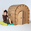 Nhà bìa đồ chơi - Nhà giấy vòm carton 100% bột gỗ - Ngôi nhà bóng cho bé thỏa sức vui chơi  [ trẻ em dưới 12 tuổi]