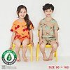 Đồ bộ ngắn tay mặc nhà cotton mịn cho bé trai u3048 - unifriend hàn quốc - ảnh sản phẩm 3