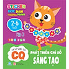 Nơi bán Sách - Combo 3 Quyển Sticker bóc dán thông minh - Phát triển chỉ số sáng tạo CQ 2-6 tuổi - Nhà Sách VNBoo