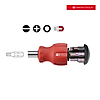 Tua vít lùn pb swiss tools 8453.v01 cn gồm 6 mũi bits gắn sẵn trong tay - ảnh sản phẩm 2