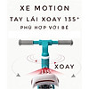 Xe chòi chân thăng bằng cho bé motion, có bàn đạp 2in1 yên bằng da - ảnh sản phẩm 5