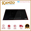 Bếp từ đôi kanzo kz-hq888i- khung inox 304, kính kanger cường lực đen bóng - ảnh sản phẩm 1
