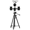 Nơi bán Trọn bộ tripod giá đỡ 3 chân 1.4m cao cấp kèm phụ kiện kẹp điện thoại hỗ trợ livestream 4 máy cùng lúc