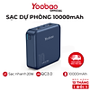 Nơi bán Pin sạc dự phòng Yoobao M4PD 10000mAh, sạc nhanh 20W, QC3.0 - Bảo hành 12 tháng