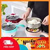 Nơi bán Nồi Lẩu Điện Đa Năng 2 Tầng Mini 2 in1 Chống Dính