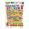 Nơi bán Hình Dán Stickers - 100 Stickers Vương Quốc Khủng Long - Tập 1 - Nhân V