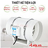 Nơi bán Quạt hút thông gió đường ống tròn Silent Phi 100mm,150mm cực mạnh