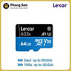 Nơi bán Thẻ nhớ Lexar Micro SDXC 64GB 633X 95MB/s A1