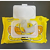 Hộp 10 gói khăn ướt vịt vàng, khăn giấy ướt vịt vàng kháng khuẩn nội địa - ảnh sản phẩm 4