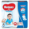 Combo 3 Gói Tã Dán Huggies Dry Gói Cực Đại M76 (76 Miếng) - Bao Bì Mới